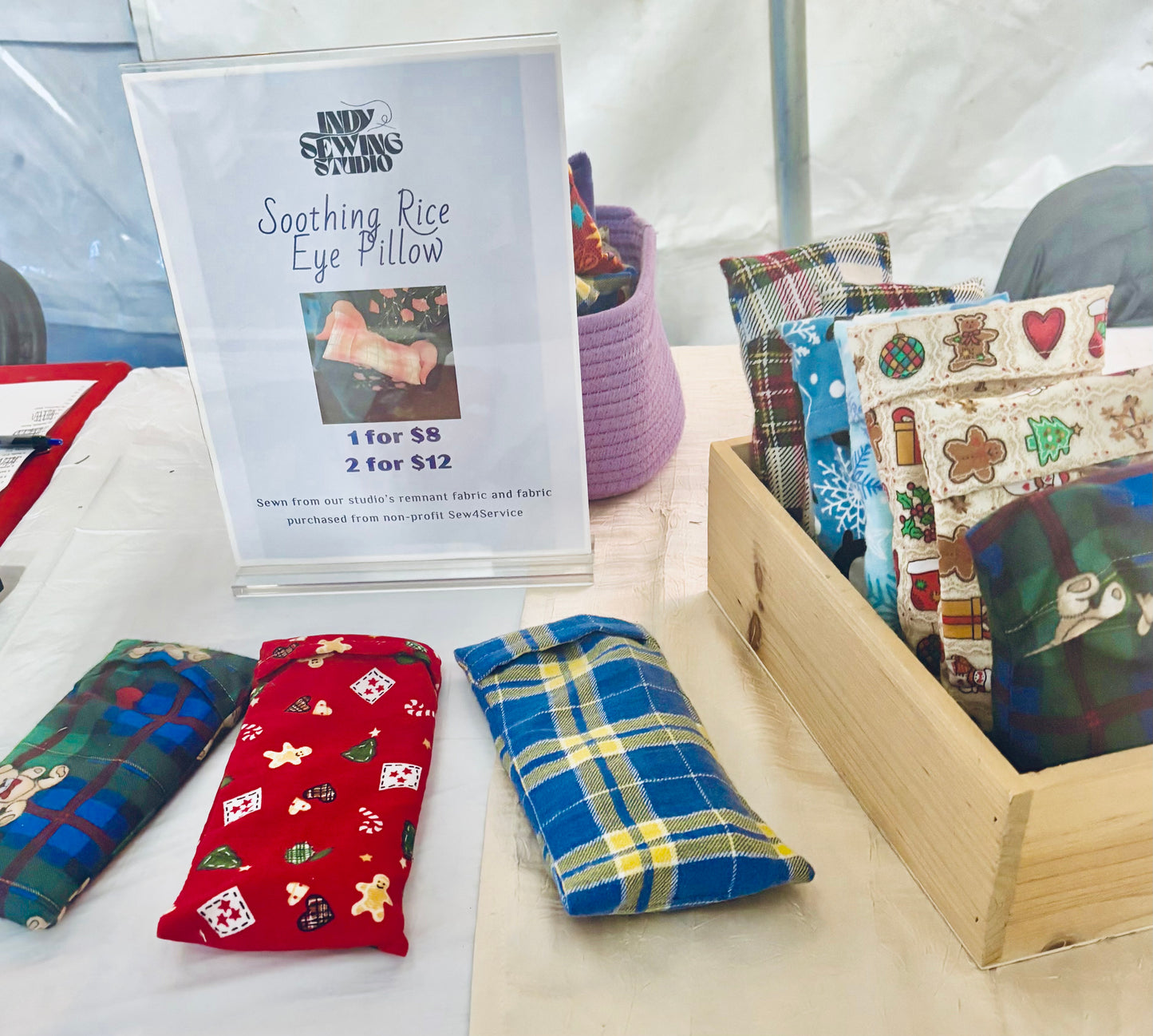 Soothing Rice Eye Pillow