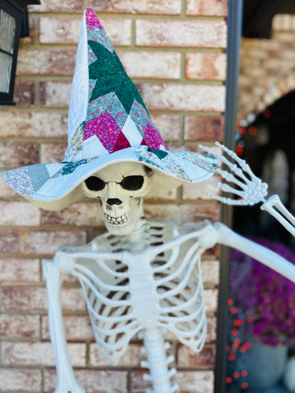 Chic Quilted Witch Hat