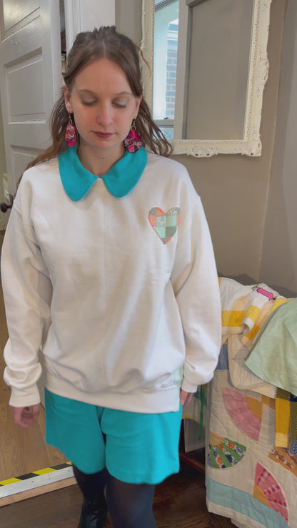 "Blanket My Heart" Crew Neck